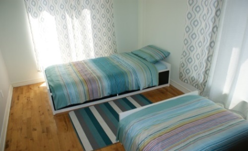 Centre I-TSA blue themed bedroom