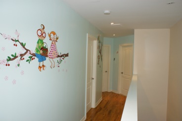Centre I-TSA hallway